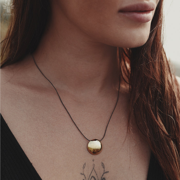 Cooper Pendant "Shaman Mirror"