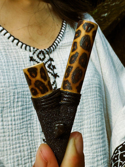 Lava sand Self-Applicator Pipe with hematite