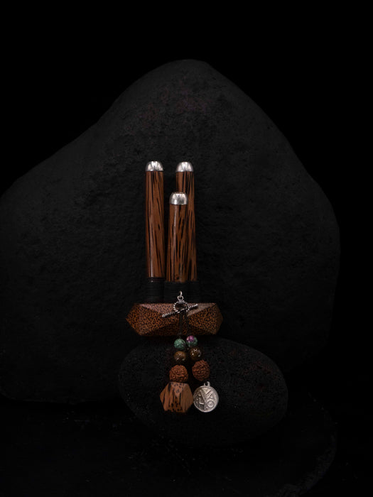 Dual Self-Applicator Pipe in rosewood