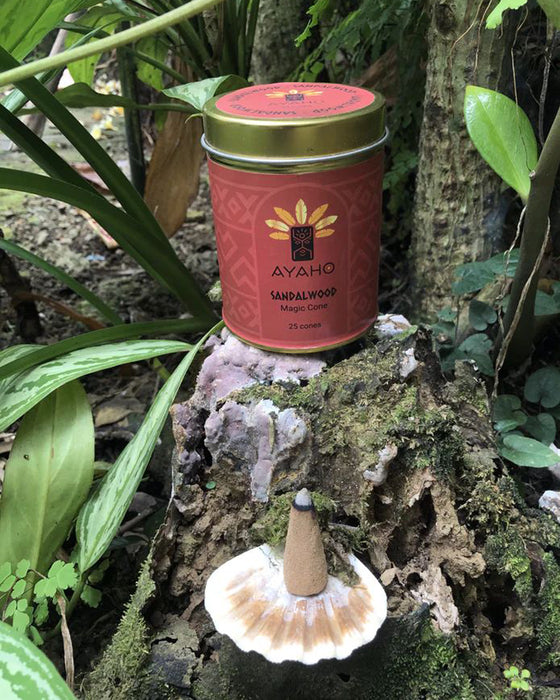 Sandalwood Incense Cones – Natural Aroma