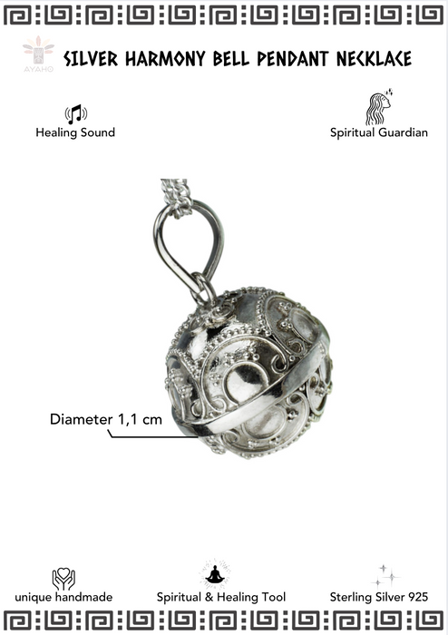 "Ringing of Silence" Harmony Bell Pendant