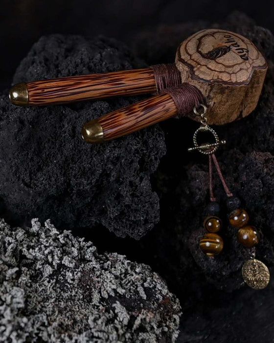 Ayahuasca Vine ceremonial wooden accessory