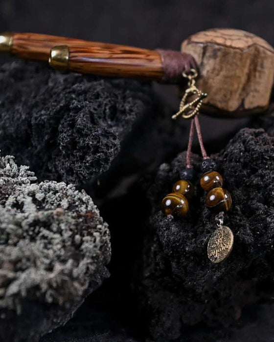 Ayahuasca Vine ceremonial wooden accessory