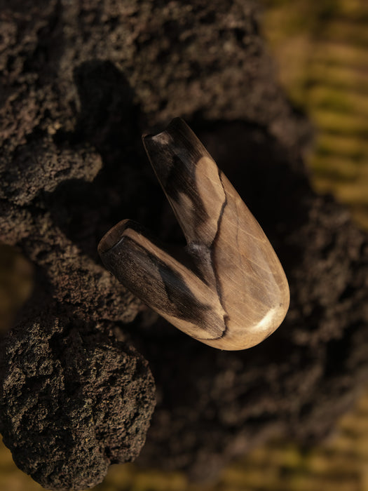 Petrified Wood Kuripe Pipe