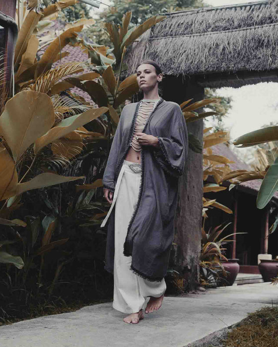 Unisex Boho Cotton Kimono