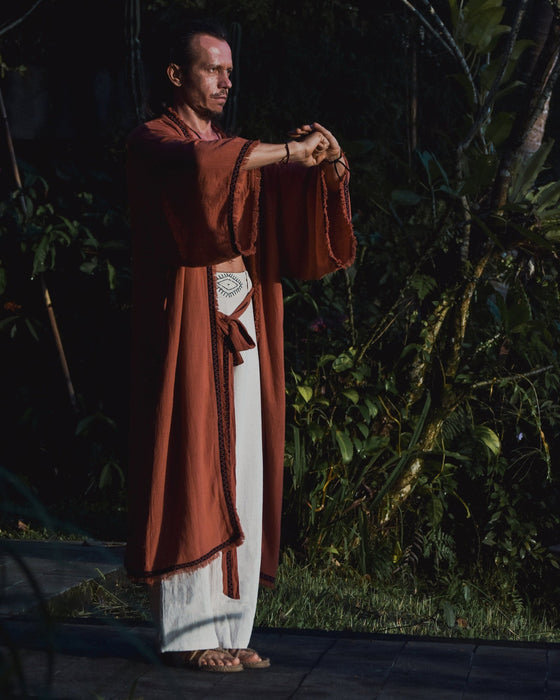 Unisex Boho Cotton Kimono