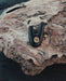 Perfect shape of Kuripe made from volcanic stone, harmoniously blending with natural elements.