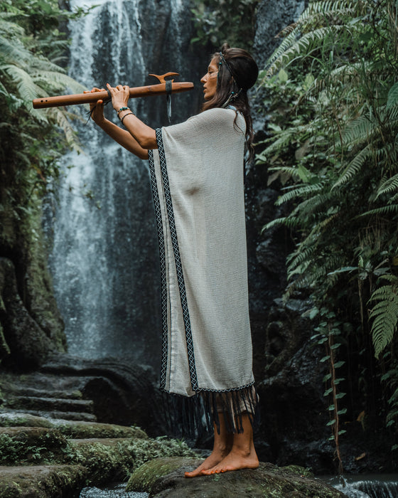 Unisex Boho Cotton Poncho