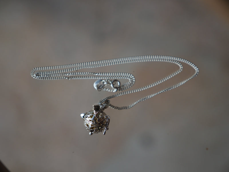 "Angel's Flight" Silver Pendant-Jingle