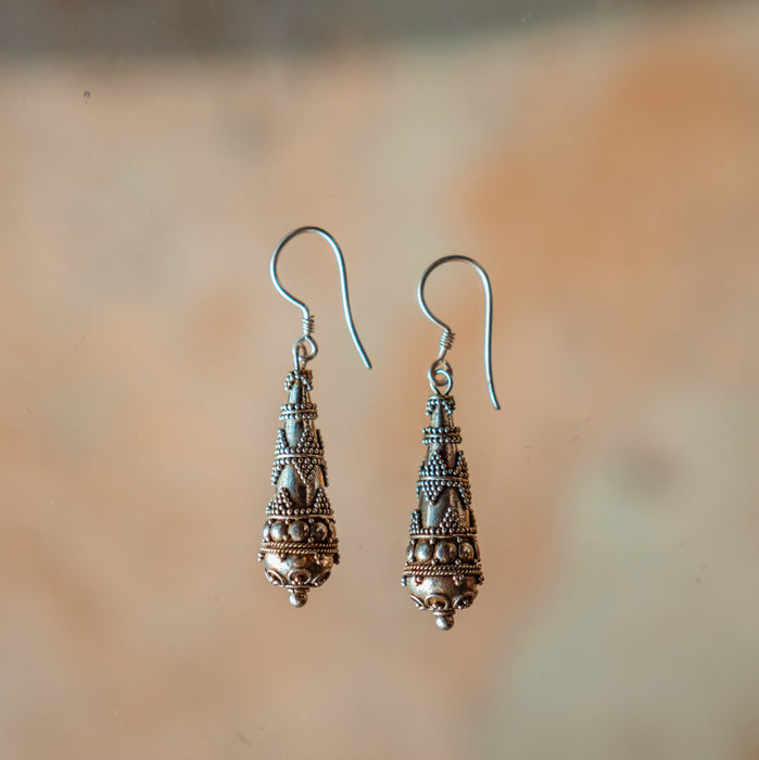 Earrings "Temple of India"