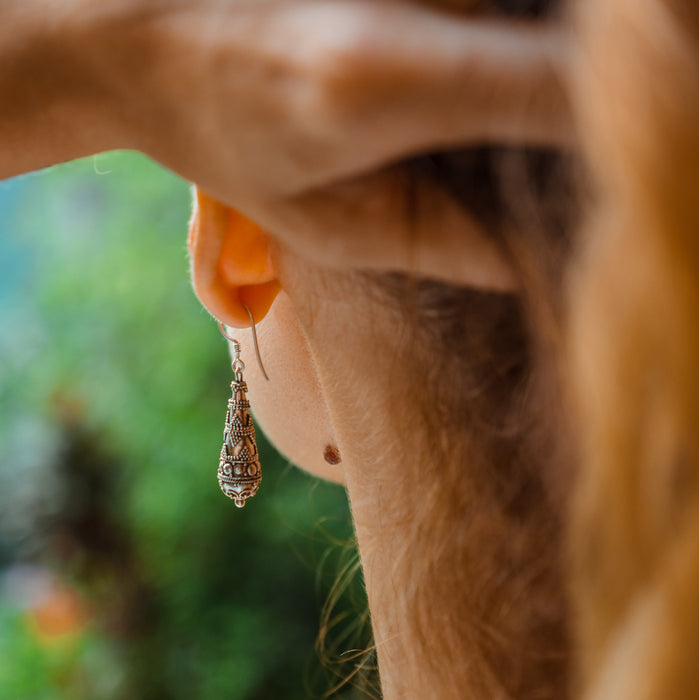 Earrings "Temple of India"
