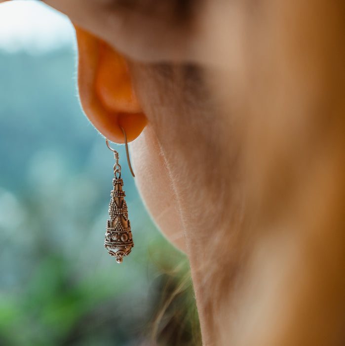 Earrings "Temple of India"