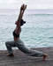 Hand-Painted Cotton Training Pants – Unisex Yoga & Travel Pants with Pockets – Artistic Taichi Loungewear