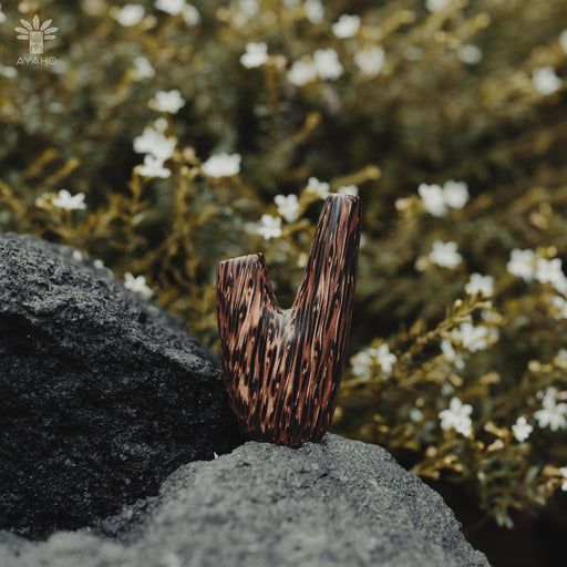 Palm Wood Kuripe Model U, made from natural palm wood, ensures durability and aesthetic appeal