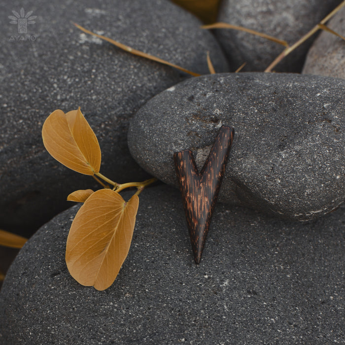 Palm wood kuripe symbolizing a deep spiritual connection and personal transformation.