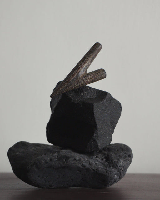 Palm wood kuripe symbolizing spiritual essence and personal growth in shamanic rituals