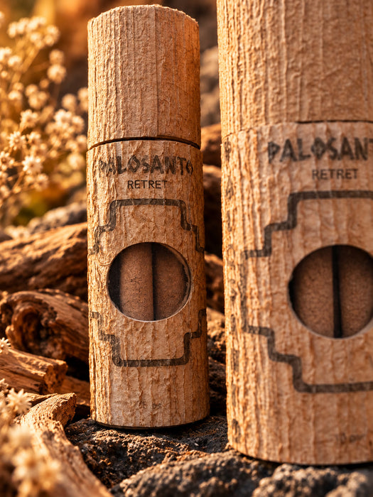 Palo Santo Incense Sticks | 120-Minute Long Burn with Frankincense & Sandalwood, Handmade in Bali