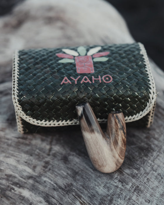 Rich history embodied in the Kuripe pipe made from petrified wood, connecting to ancient times.