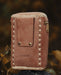 Handmade leather accessory for storing spiritual tools securely