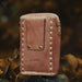 Handmade leather accessory for storing spiritual tools securely