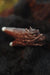 Kuripi Dragon Totem and Silver Caps .Hand Carved Rosewood . Unique Spiritual Tool