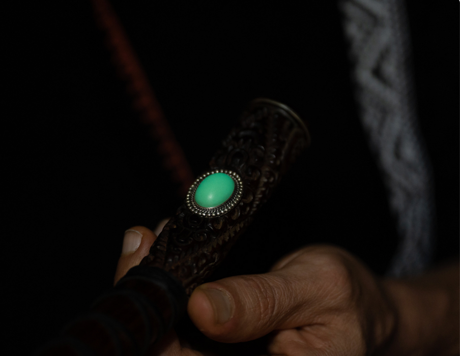 ELITE ROSEWOOD SET TEPI KURIPE PIPE