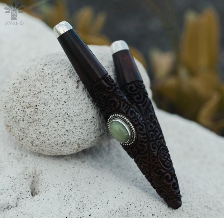 ELITE ROSEWOOD SET TEPI KURIPE PIPE