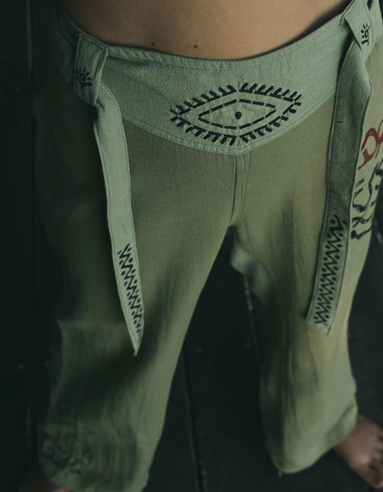 Unisex Boho Cotton Pants