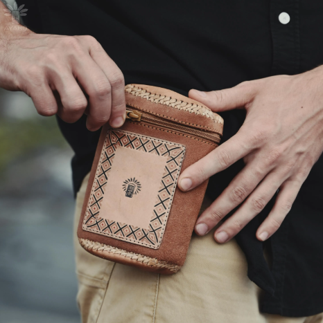 Artisan Small Bag with Ornamentation