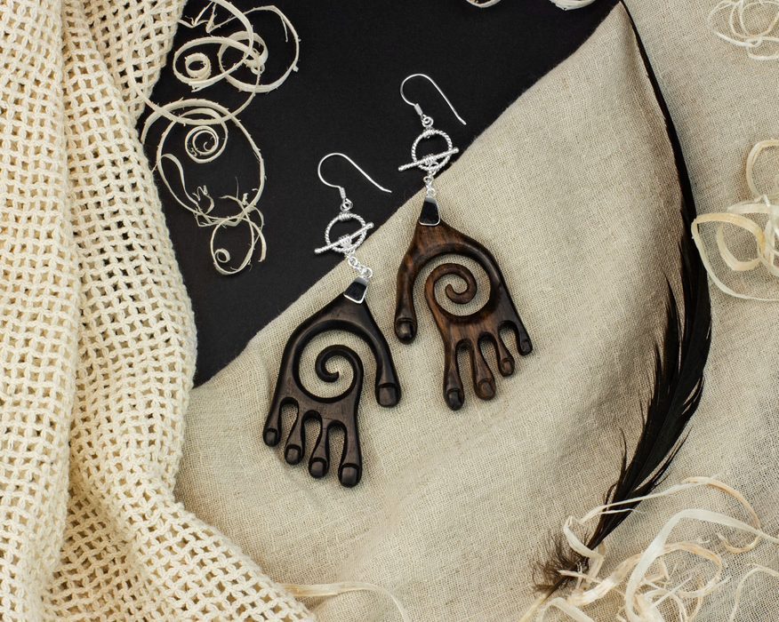 "Buddha's Hand" Earrings