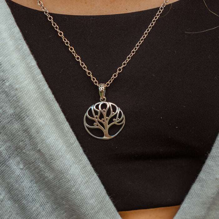 Silver Pendant "Tree of Life"