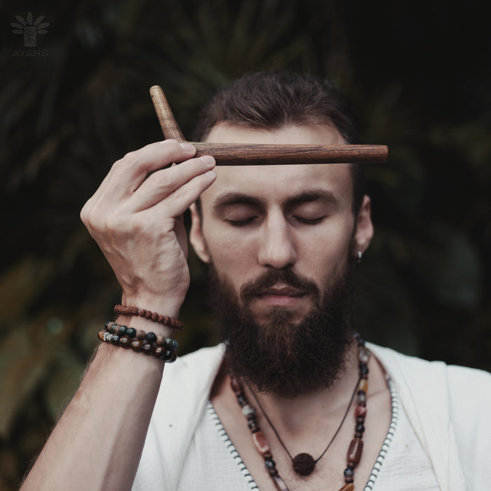 A thoughtful gift, the TeakWood Tepi is perfect for those who appreciate traditional shamanic tools.