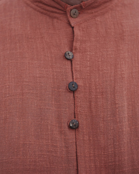 Yoga and everyday wear from Shaman Clothing, combining tribal elements and bohemian style, with a focus on natural cotton materials for men and unisex