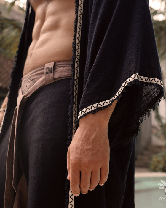 Unisex Boho Cotton Kimono