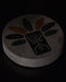 Vibrant shaman tambourine with 30 cm printing, perfect for ceremonies and adding rhythm to your music.