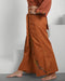 Orange SLUB Cotton Thai Pants"
 Combining comfort and style, these pants are ideal for creating a laid-back look