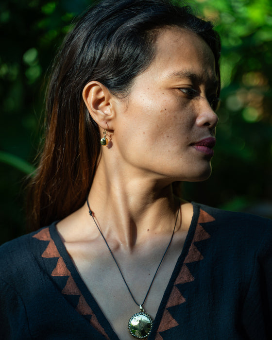 Shaman Mirror Earrings