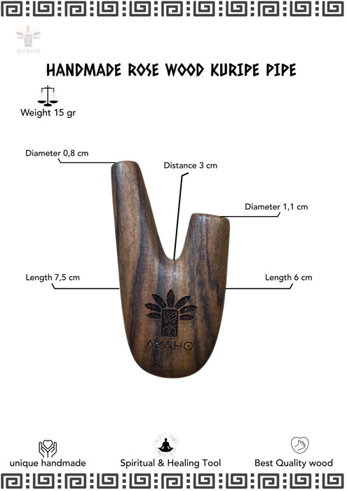 Kuripe rosewood  "Model U"