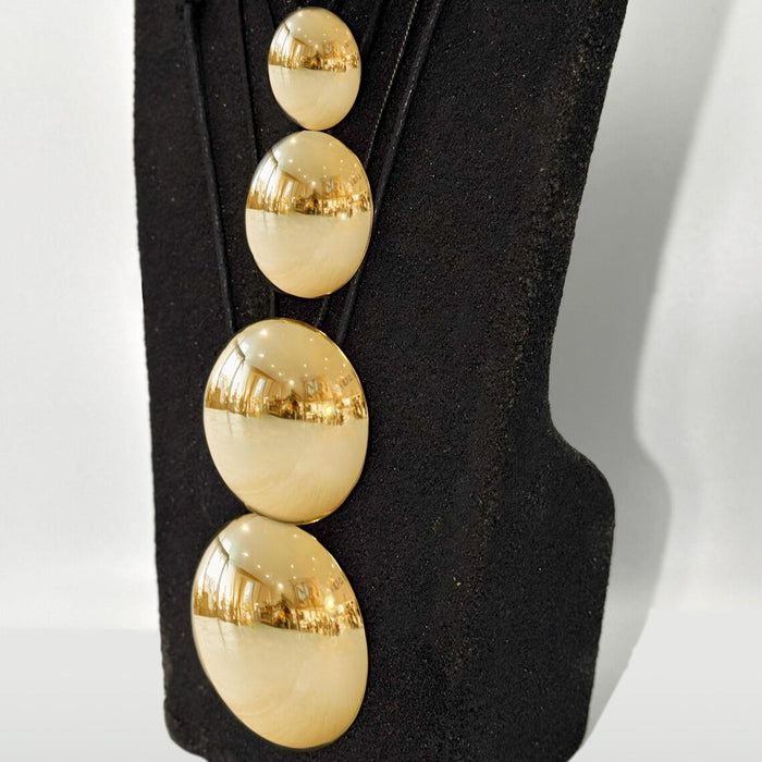 Shamanic Mirror with Sacred Box Gold Plated