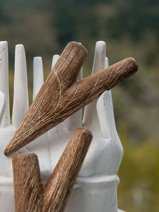 TEAKWOOD RUSTIC WHITEWASH KURIPE FOR HAPE