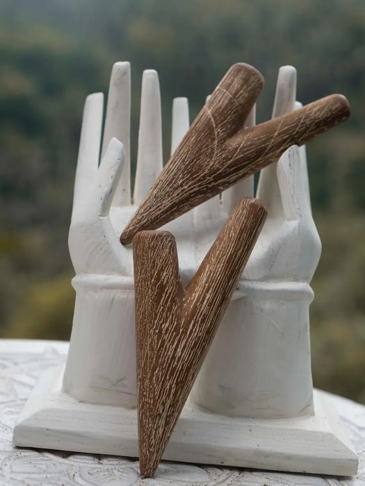 TEAKWOOD RUSTIC WHITEWASH KURIPE FOR HAPE