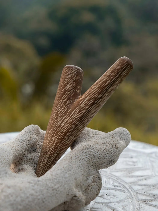 TEAKWOOD RUSTIC WHITEWASH KURIPE FOR HAPE