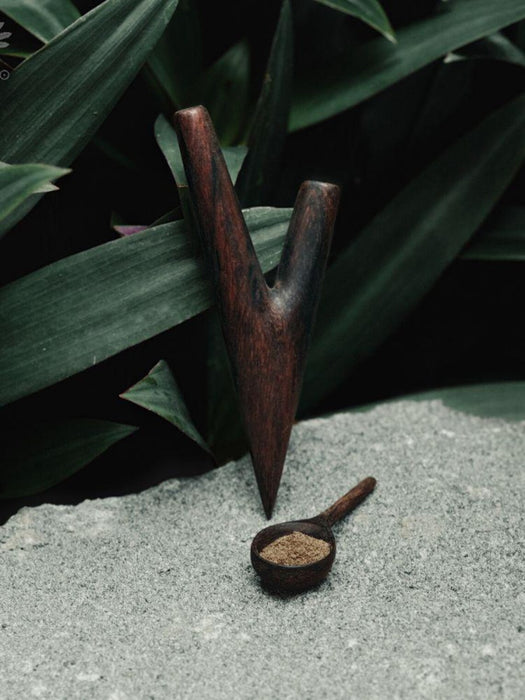 Classic Rosewood Kuripé – Handmade Rapé Applicator