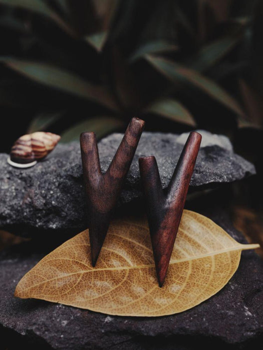 Classic Rosewood Kuripé – Handmade Rapé Applicator