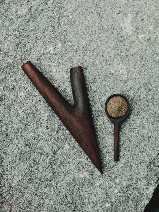 Classic Rosewood Kuripé – Handmade Rapé Applicator