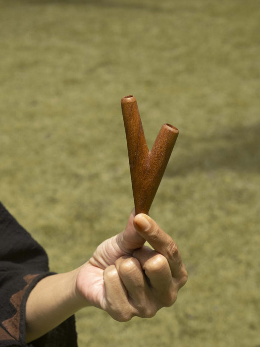 Polished Teak Wood Kuripe