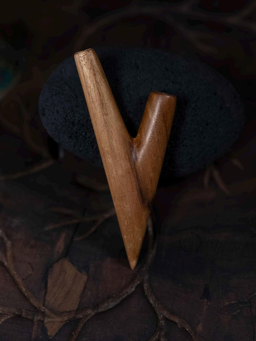 Polished Teak Wood Kuripe