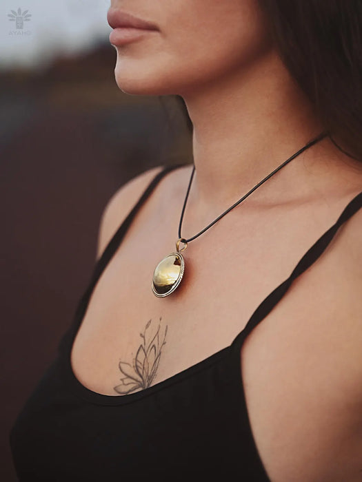 Bronze Shamanic Mirror  • Ritual Protection Talisman