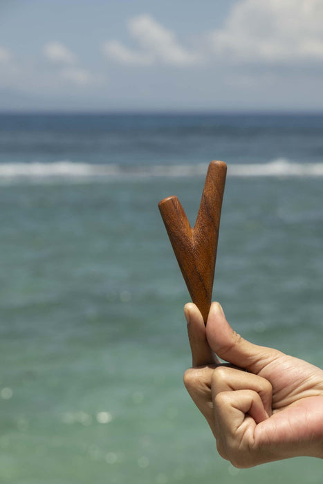 Polished Teak Wood Kuripe