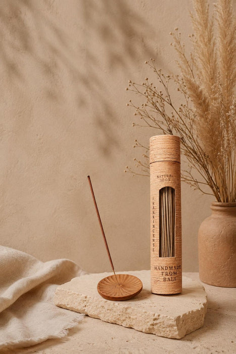 Temple Incense Frankincense | Natural Bali Incense Sticks | Sacred Ritual Aroma for Meditation